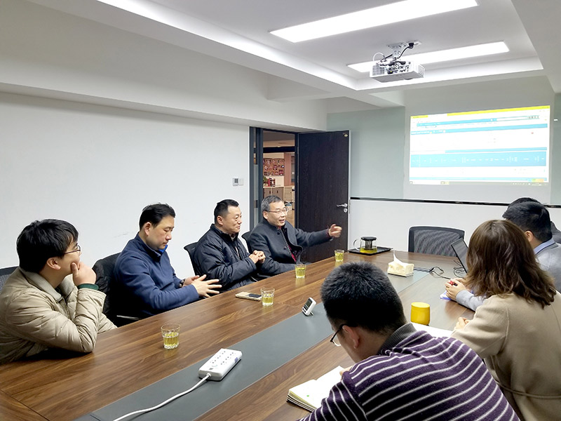 【開工大吉】中石油測井儀器制造中心一行考察萬威機械數字化制造工廠
