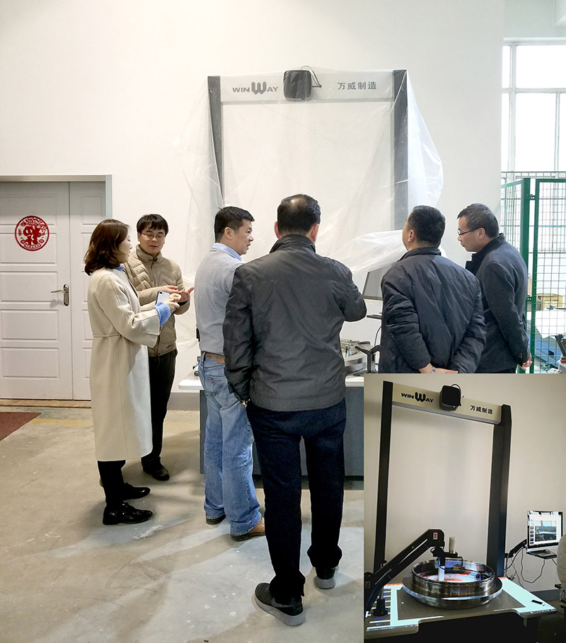【開工大吉】中石油測井儀器制造中心一行考察萬威機械數字化制造工廠