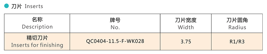 技術參數 